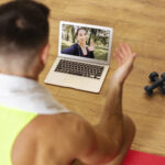 Gallery Close Up Fitness Intructors With Laptop 150x150